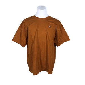 Unisex Knowledge Cotton Apparel - T-shirt, size XL - Orange (1)