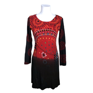 Unisex Desigual - Tricot tunic, size 36 - Red (1)