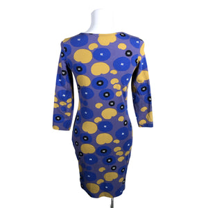 Unisex Marimekko - Tricot dress, size 36 - Blue (2)