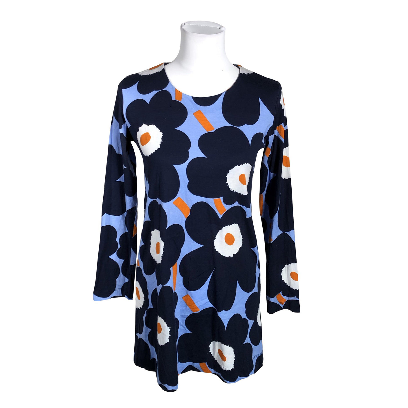 Unisex Marimekko - Tricot tunic, size 34 - Blue (1)