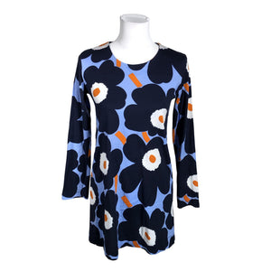 Unisex Marimekko - Tricot tunic, size 34 - Blue (1)