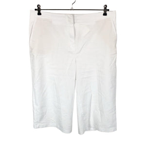 Unisex Autograph by Marks & Spencer - Capri pants, size 44 - White (1)