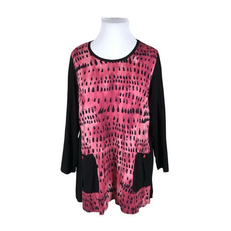 Unisex Mille - Tricot tunic, size 48 - Pink ()