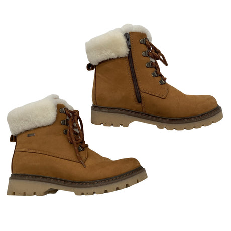 Unisex Pomar - Ankle boots, size 36 - Brown ()