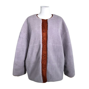 Unisex Samsoe&Samsoe - Lightly padded jacket, size 36 - Violet (1)