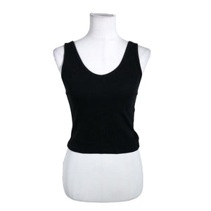 Unisex Hollister - Tricot tank top, size 38 - Black (1)