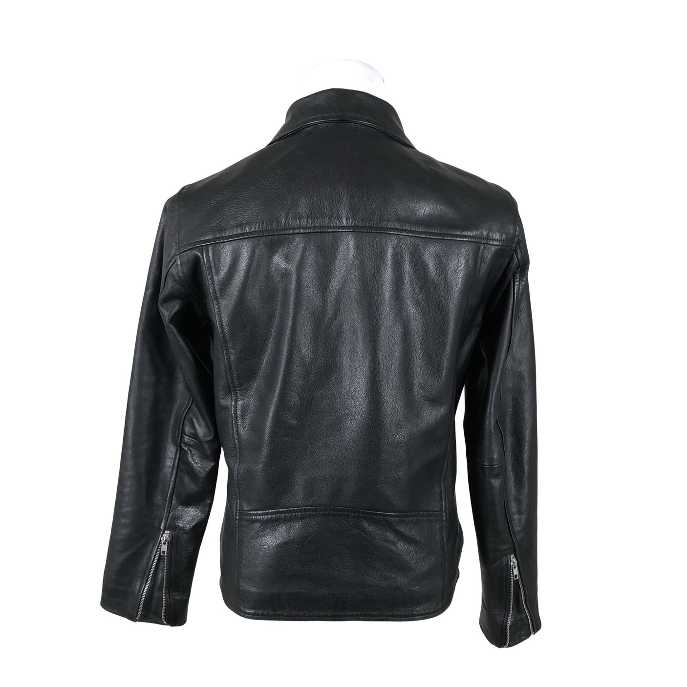 Unisex Jack & Jones - Leather jacket, size M - Black (2)