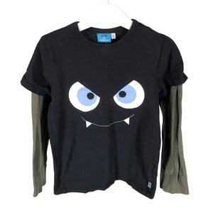 Unisex me&i - Tricot shirt, size 122 - 128 - Black (1)