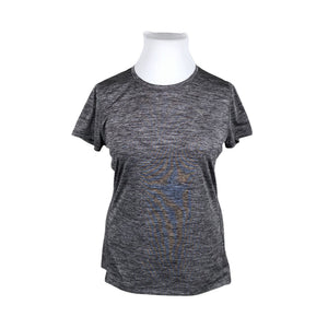 Unisex Mizuno - Sports shirt, short sleeve, size 42 - Gray (1)