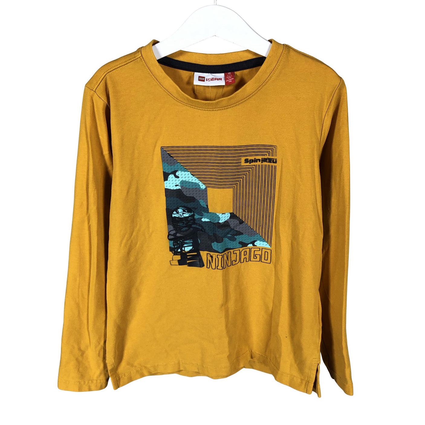 Unisex Lego - Tricot shirt, size 122 - 128 - Yellow (1)