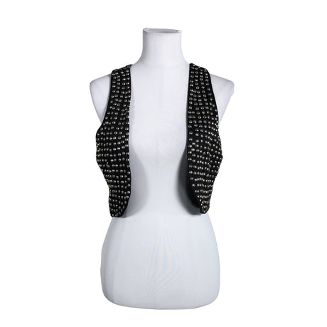 Unisex Selected - Vest, size 38 - Black ()
