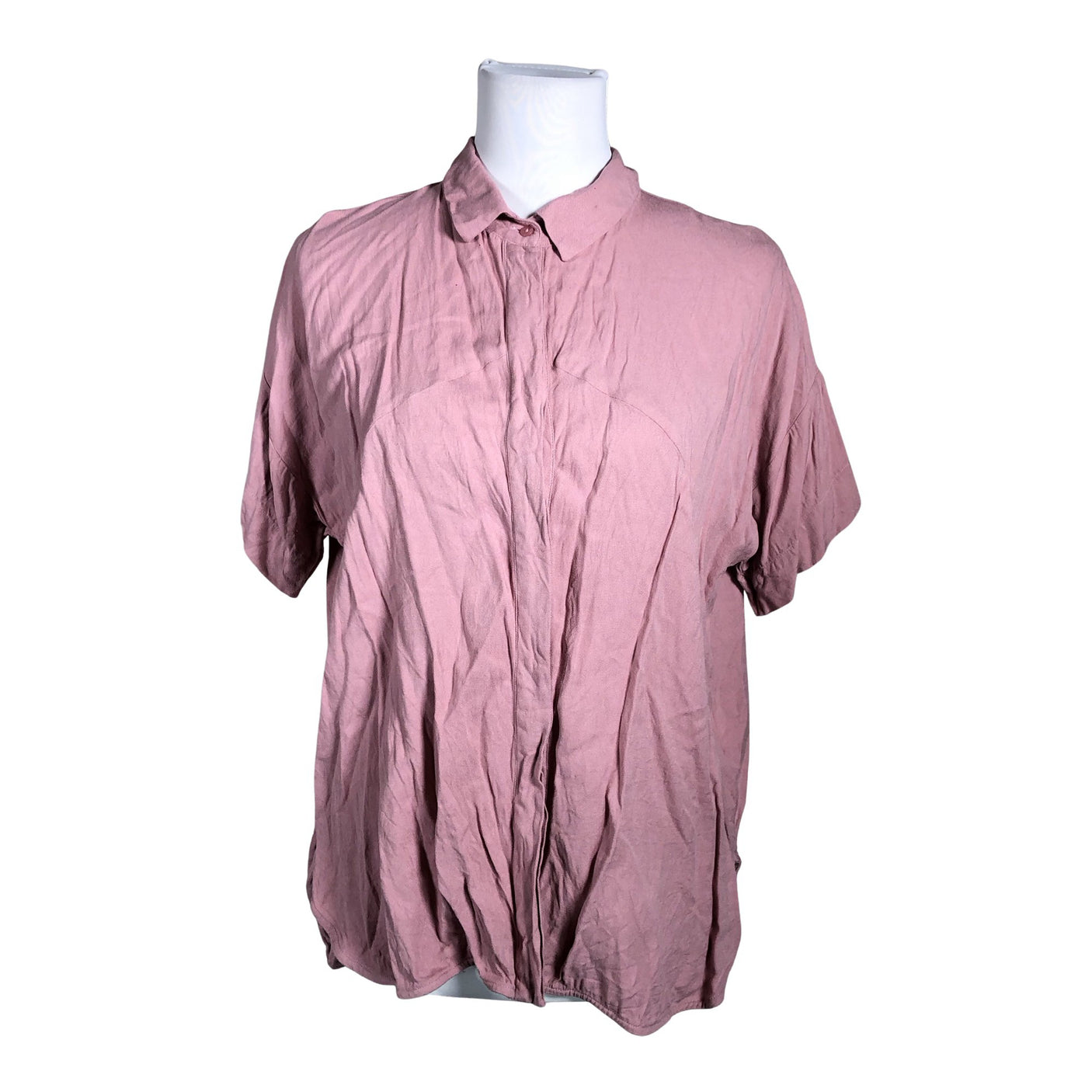 Unisex Aarrelabel - Short-sleeved blouse, size 40 - Light pink (1)