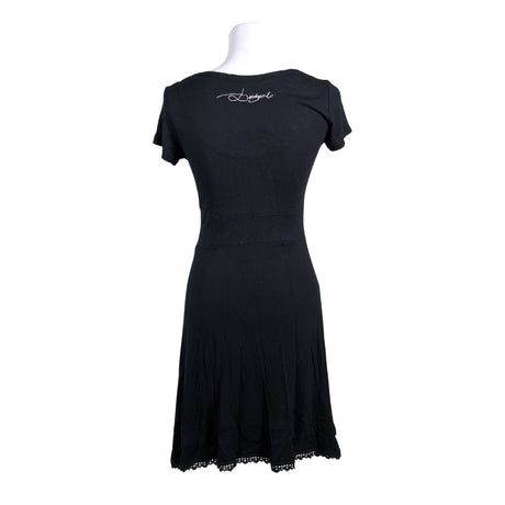 Unisex Desigual - Tricot dress, size 40 - Black (2)