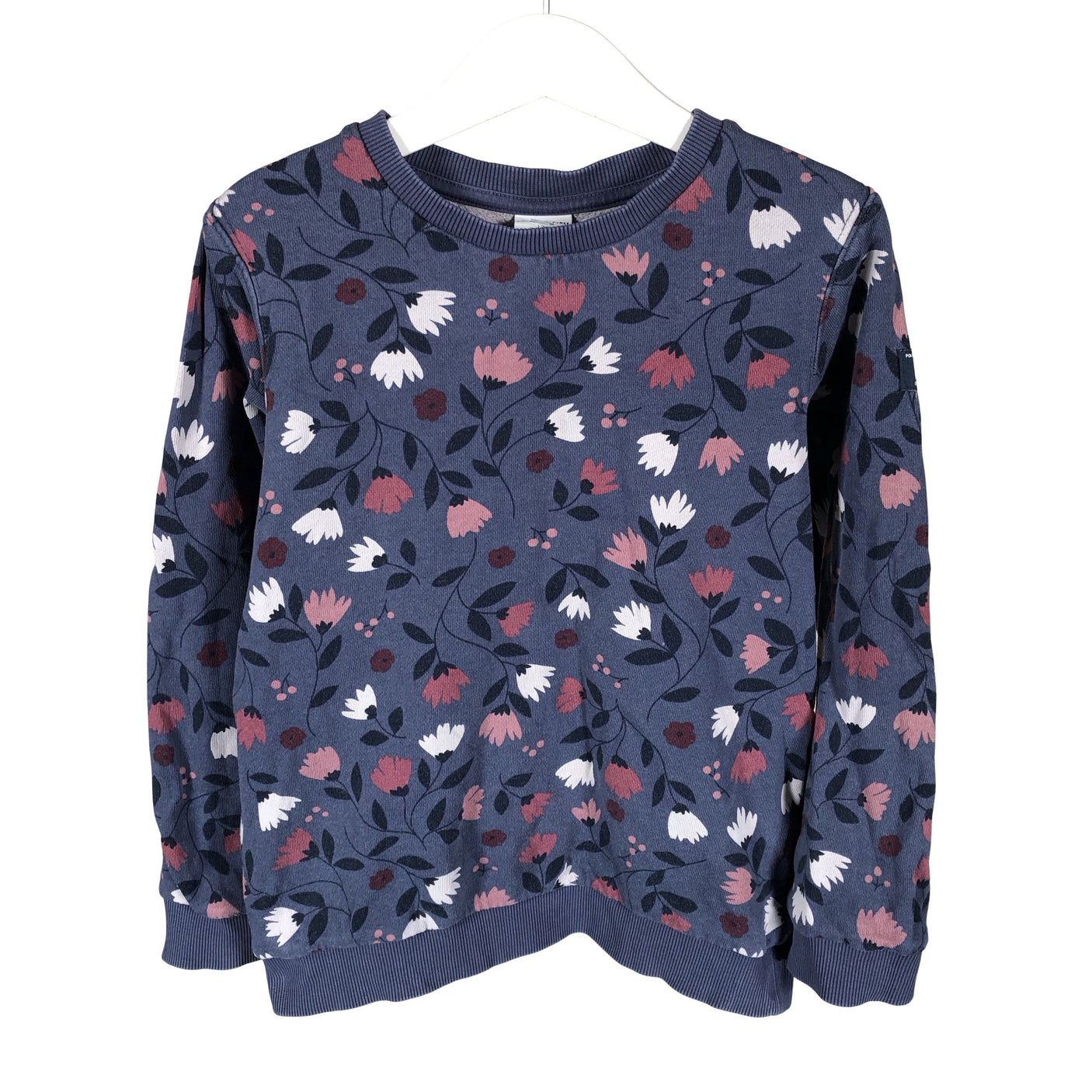 Unisex Polarn O. Pyret - Tricot shirt, size 122 - 128 - Blue (1)
