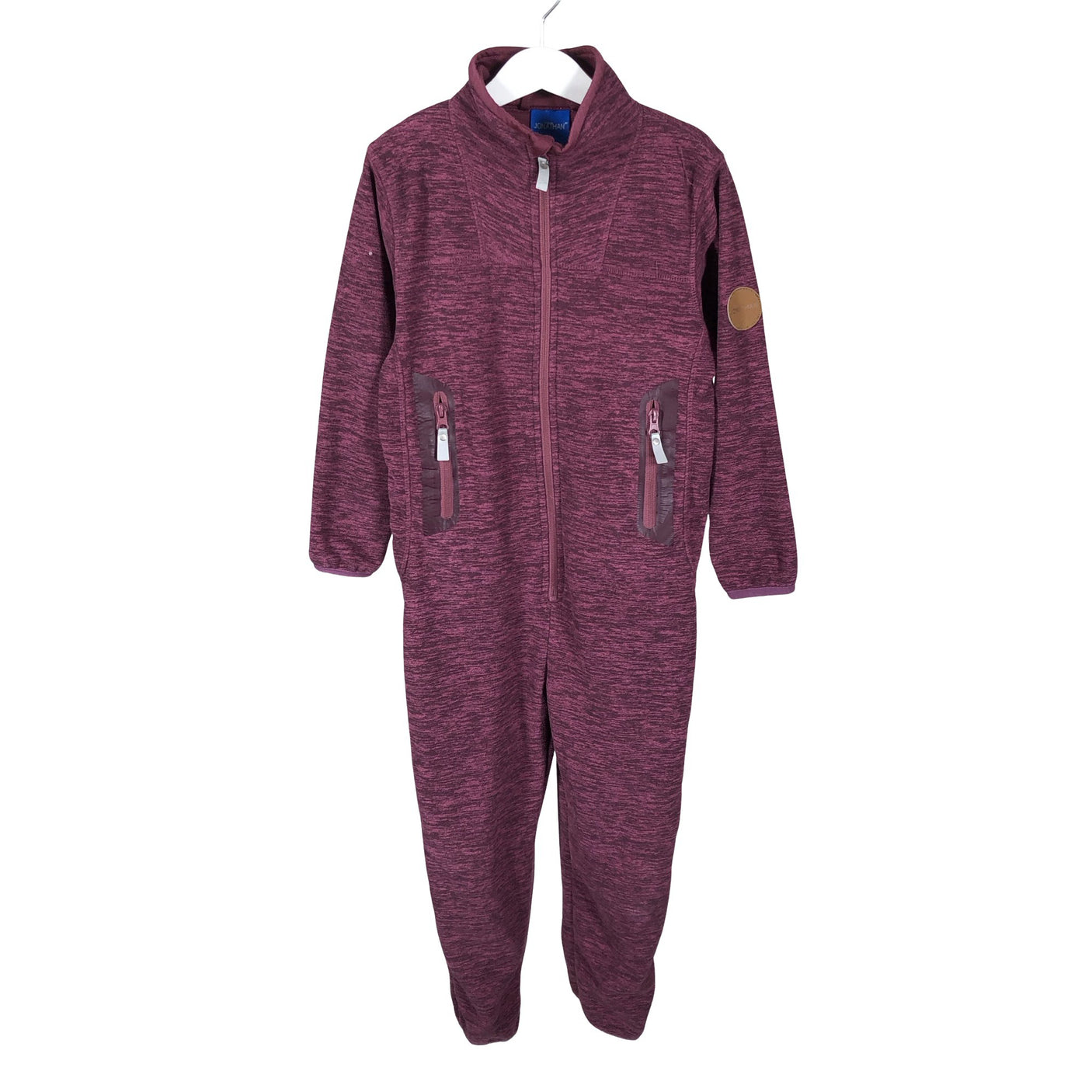 Unisex Jonathan - Fleece overall, size 116 - 122 - Violet (1)
