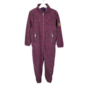Unisex Jonathan - Fleece overall, size 116 - 122 - Violet (1)