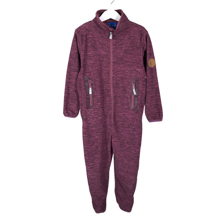 Unisex Jonathan - Fleece overall, size 116 - 122 - Violet ()