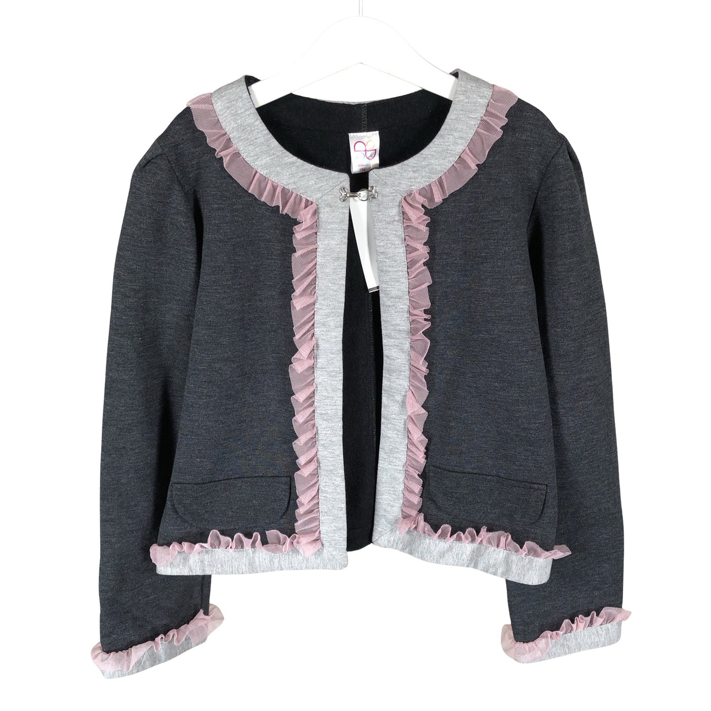 Unisex Dodo Kidswear - Sweat jacket, size 134 - 140 - Gray (1)