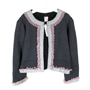 Unisex Dodo Kidswear - Sweat jacket, size 134 - 140 - Gray (1)