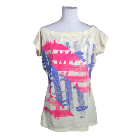 Unisex Nike - Sports shirt, short sleeve, size 38 - Beige ()