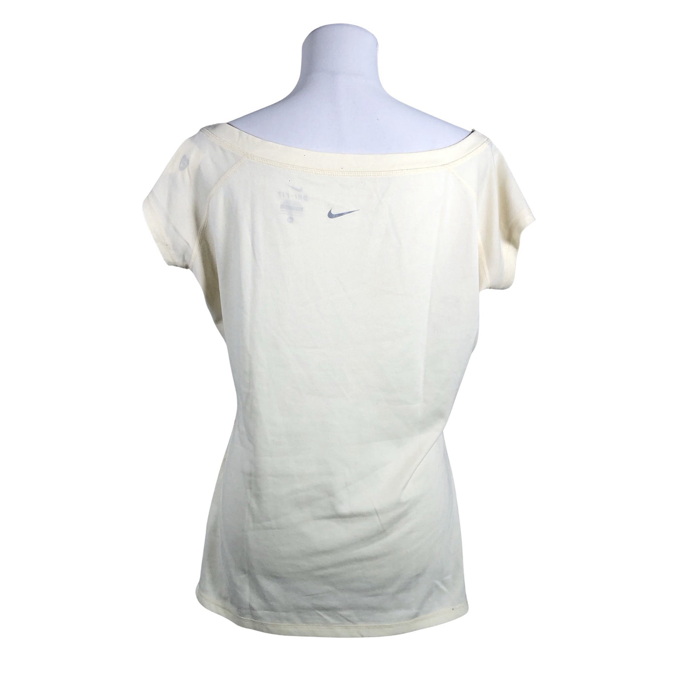 Unisex Nike - Sports shirt, short sleeve, size 38 - Beige (2)