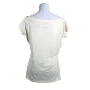 Unisex Nike - Sports shirt, short sleeve, size 38 - Beige (2)