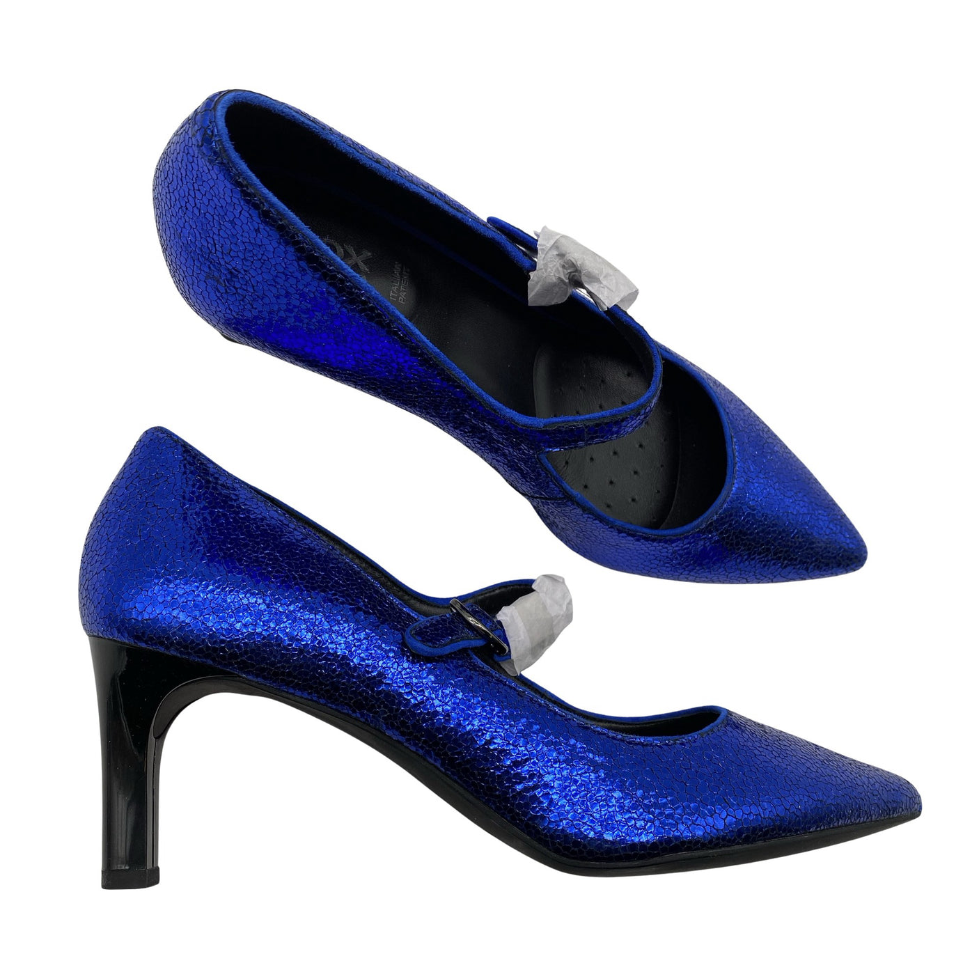 Unisex Geox - Evening high heels, size 40 - Blue (1)