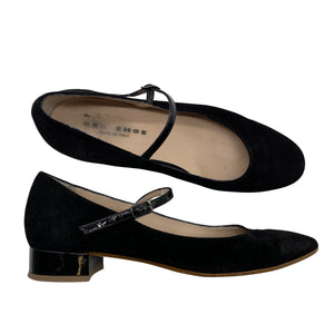 Unisex Red Shoe - High heels, size 39 - Black (1)