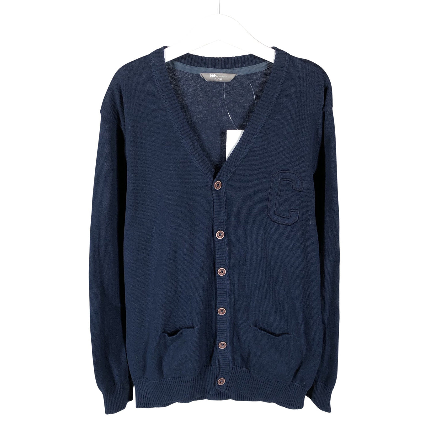 Unisex Lindex - Cardigan, size 146 - 152 - Blue (1)