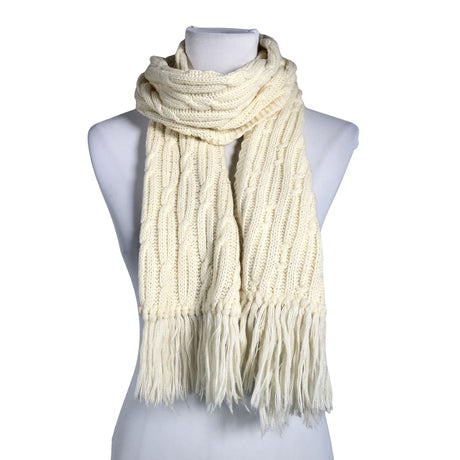Unisex Handmade - Scarf, size Ei kokoa - Natural white ()