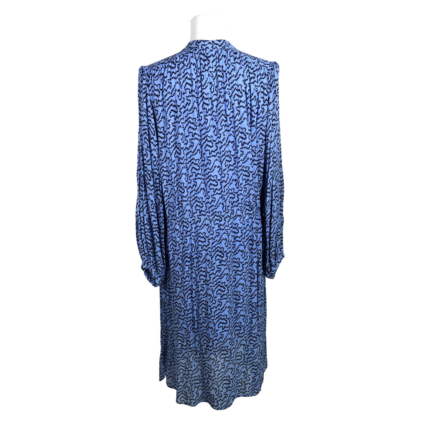 Unisex Second Female - Schiffon dress, size 40 - Blue (2)