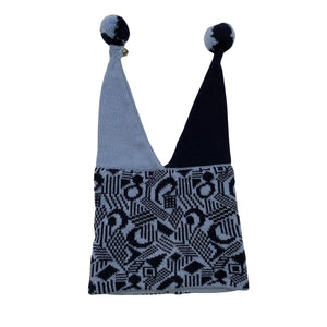 Unisex Handmade - Winter beanie, size 48 - 50 cm - Blue (1)