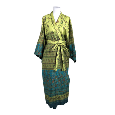Unisex Bassetti - Dressing gown, size 40 - Turquoise ()