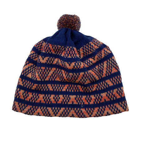 Unisex Handmade - Winter beanie, size 58 - 60 cm - Blue ()
