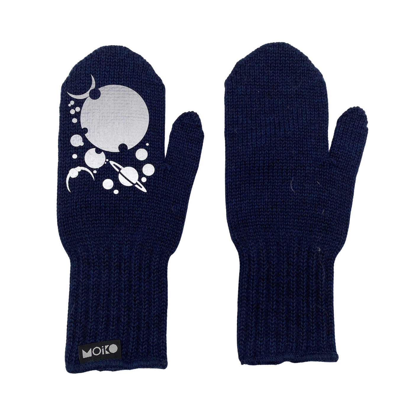Unisex Moiko - Mittens, size 5 - 8 vuotta - Blue (1)