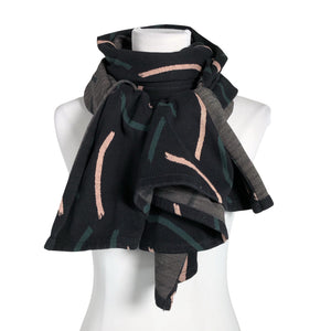 Unisex NOSH - Scarf, size Maxi - Black (1)