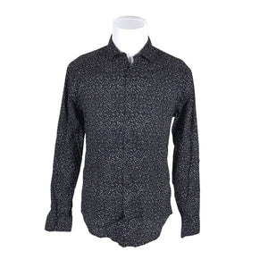 Unisex Construe - Collared shirt, size M - Black (1)