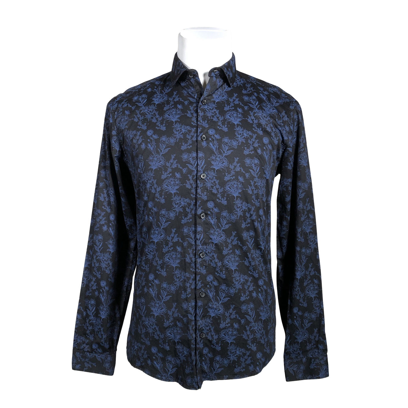 Unisex Lindbergh - Collared shirt, size M - Black (1)