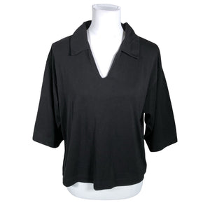 Unisex Lindex - Tricot shirt, size 36 - Black (1)