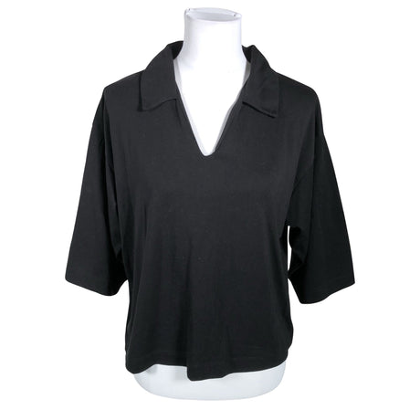 Unisex Lindex - Tricot shirt, size 36 - Black ()