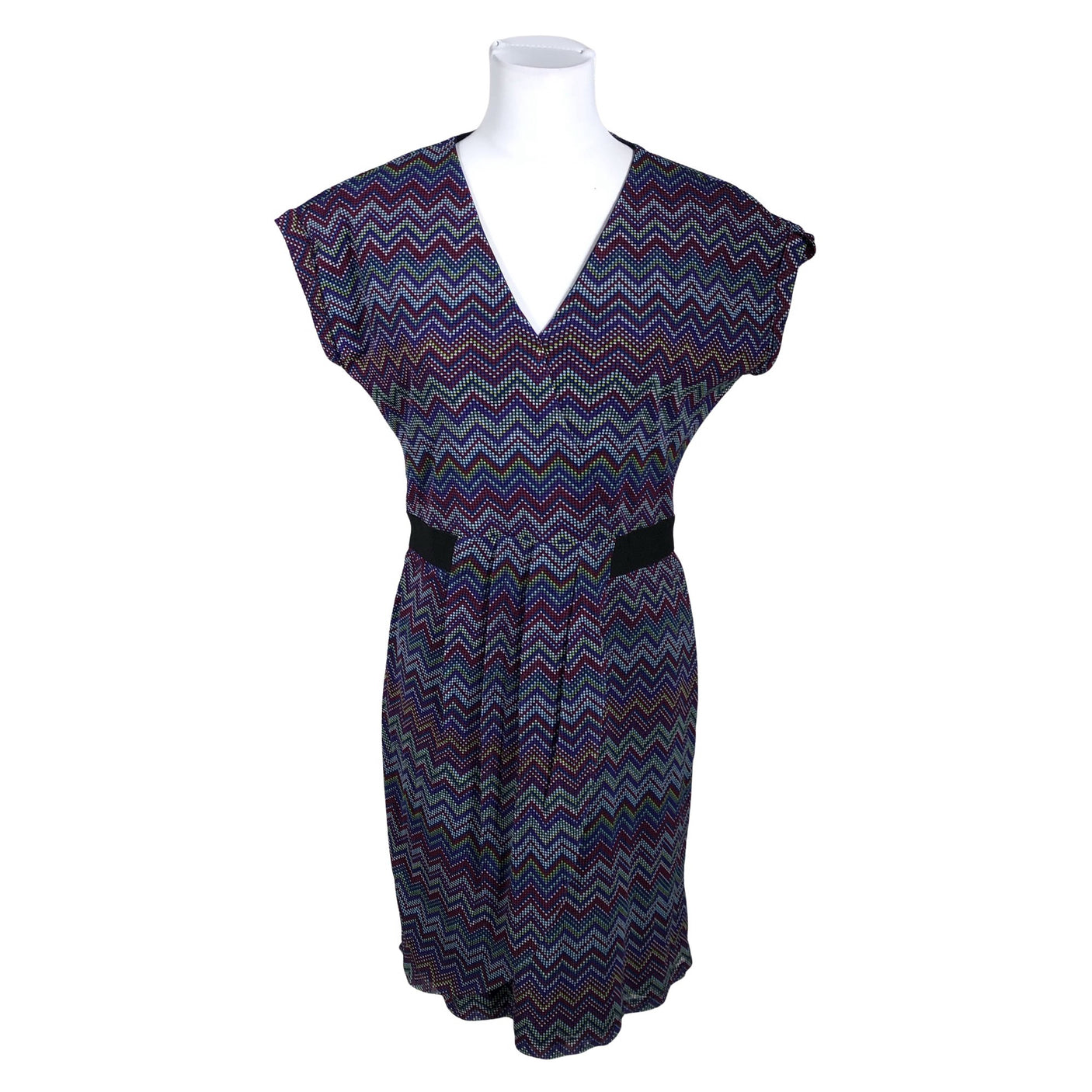 Unisex Esprit - Schiffon dress, size 40 - Violet (1)