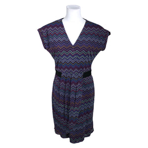 Unisex Esprit - Schiffon dress, size 40 - Violet (1)