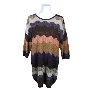 Unisex Lindex - Knit dress, size 36 - Violet (1)