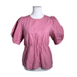 Unisex Gestuz - Short-sleeved blouse, size 40 - Light pink ()