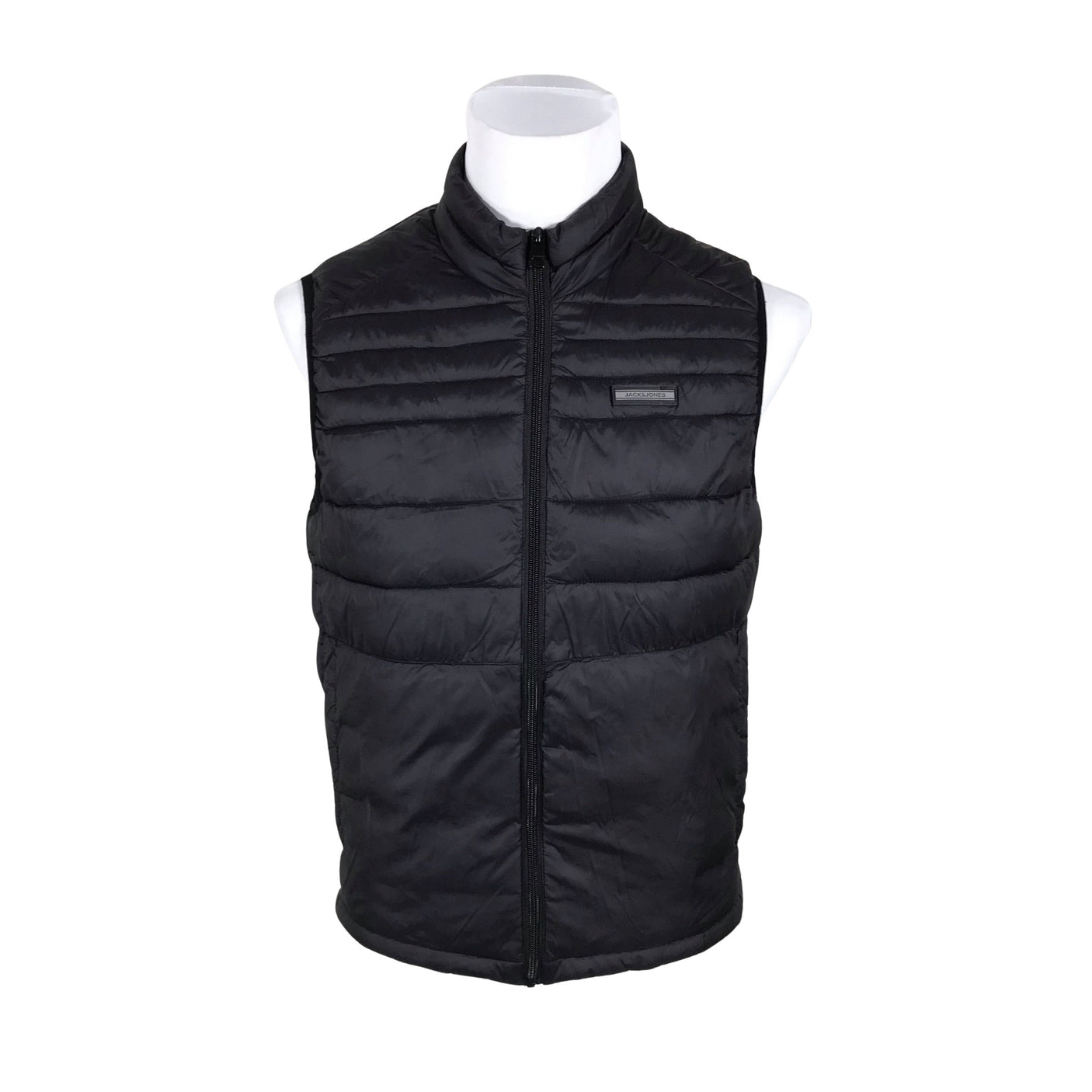 Unisex Jack & Jones - Winter vest, size M - Black (1)