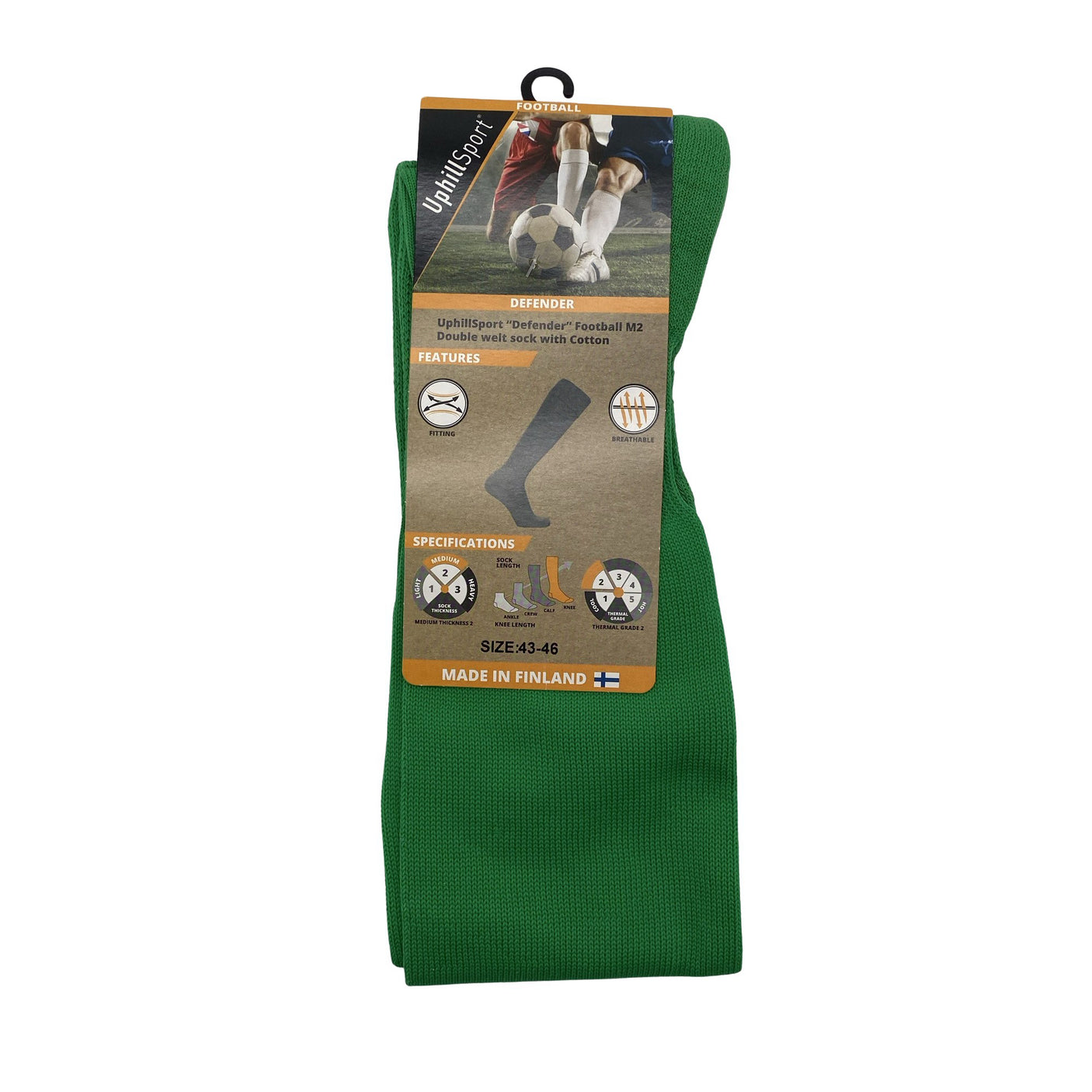 Unisex Sukkamestarit - Socks, size 43 - Green (1)