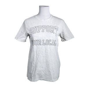 Unisex Support Your Local - Dressing gown, size 32 - Gray (1)