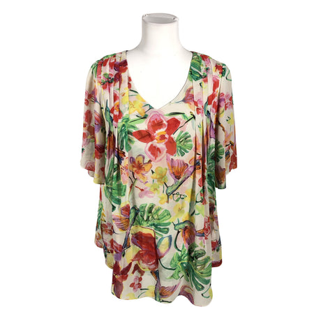 Unisex Kriss - Short-sleeved blouse, size 40 - Red ()