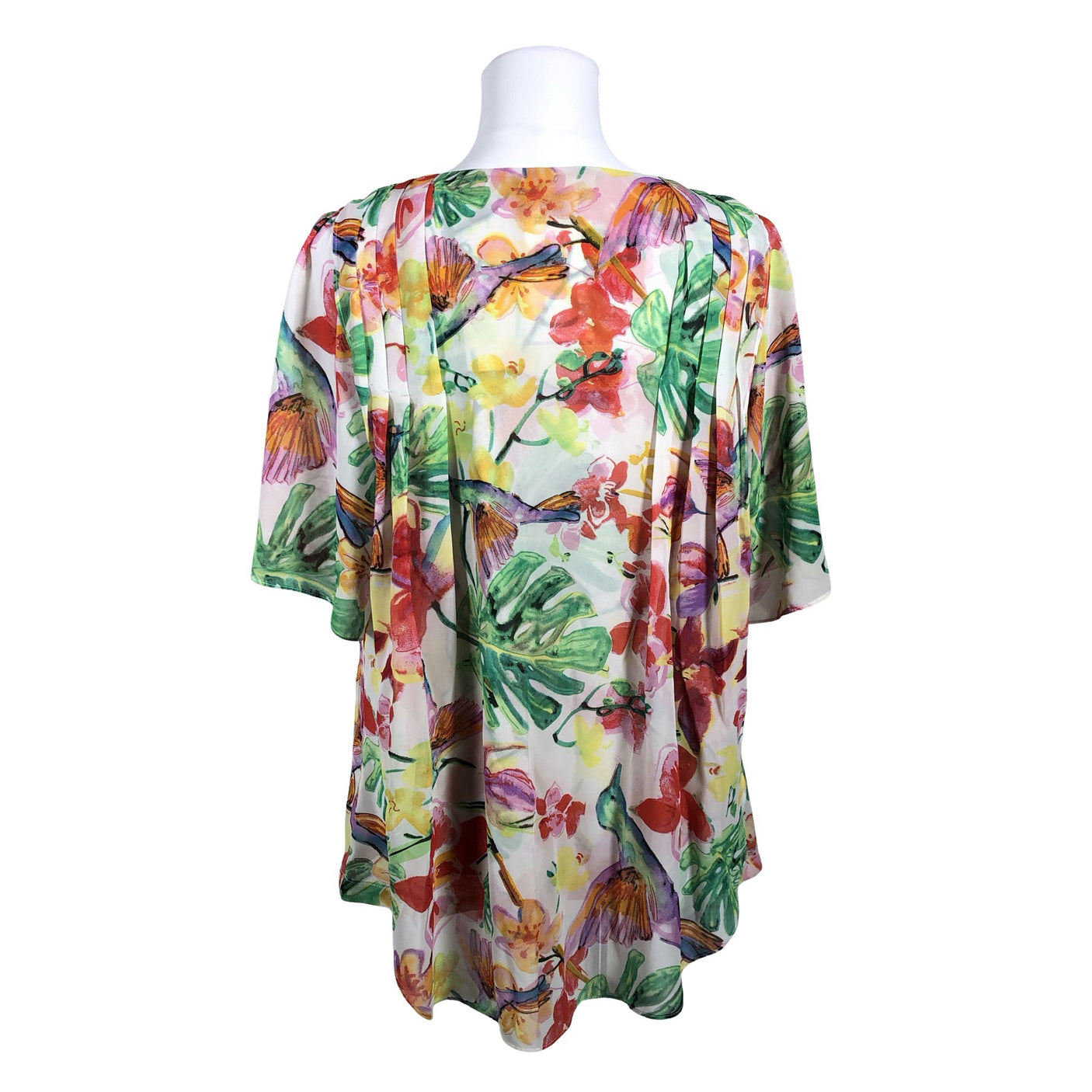 Unisex Kriss - Short-sleeved blouse, size 40 - Red (2)