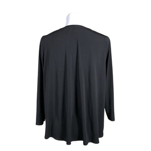Unisex Kriss - Tricot shirt, size 38 - Black (2)